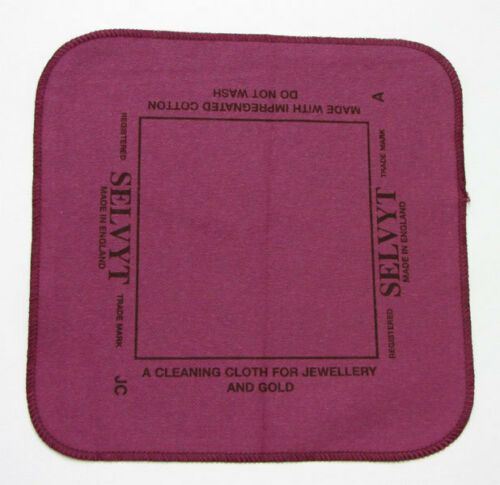 Selvyt Polishing Cloth JC for Jewellery Gold