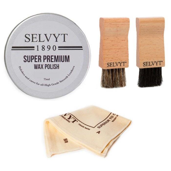 Selvyt 1890 Super Premium, Jar Brush and Cloth Kit