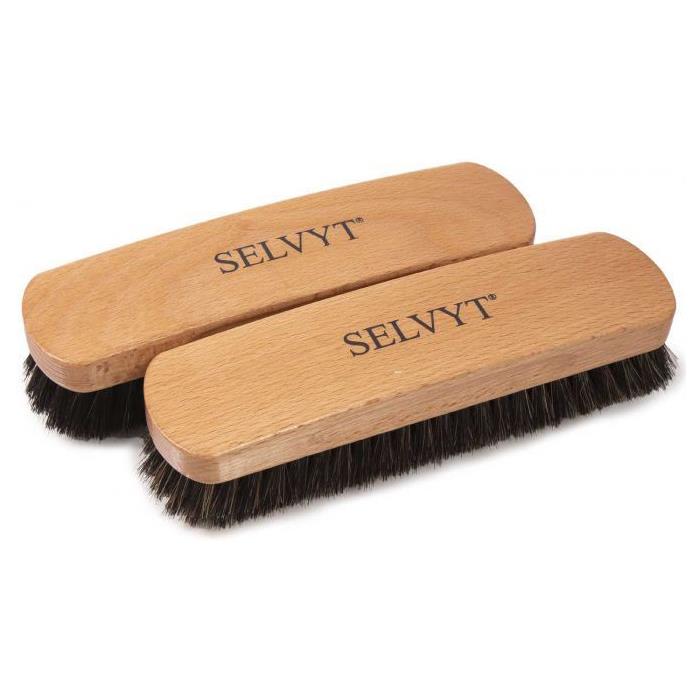 Selvyt Premium Horsehair Buffing Large Brush