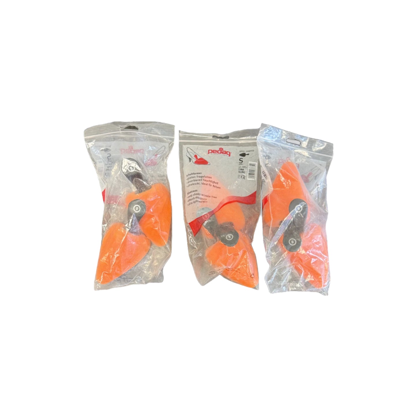 Pedag Tina Shoe Puff X 3 Pairs Orange