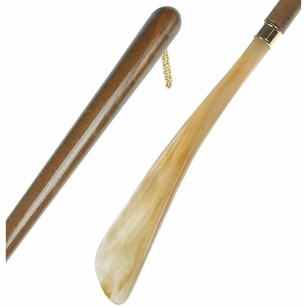 Dasco Shoe Horn with Long Wood Handle