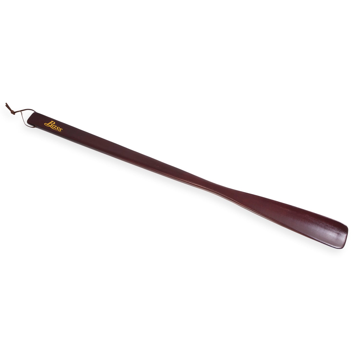 G.H. Bass Luxury Dark Stained 54cm Wooden Shoe Horn