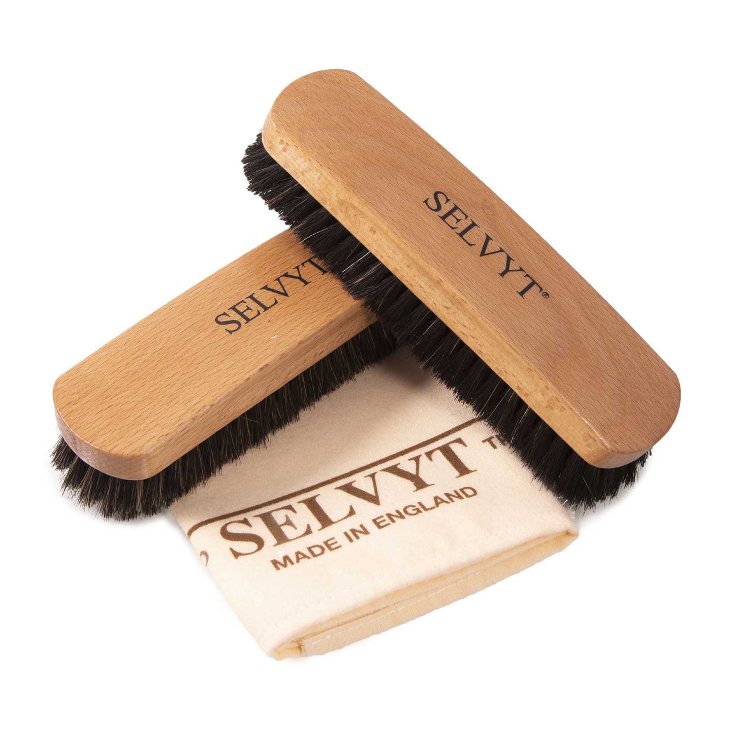 Selvyt Polishing and Buffing Brushes + Selvyt B Cloth