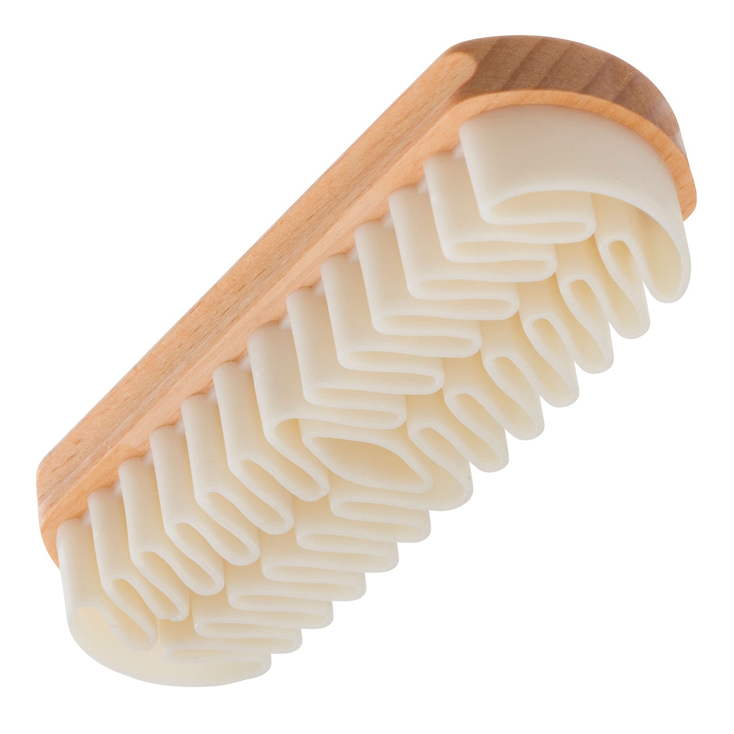 Beechwood Suede Crepe Brush 12cm Natural Rubber Cleaner