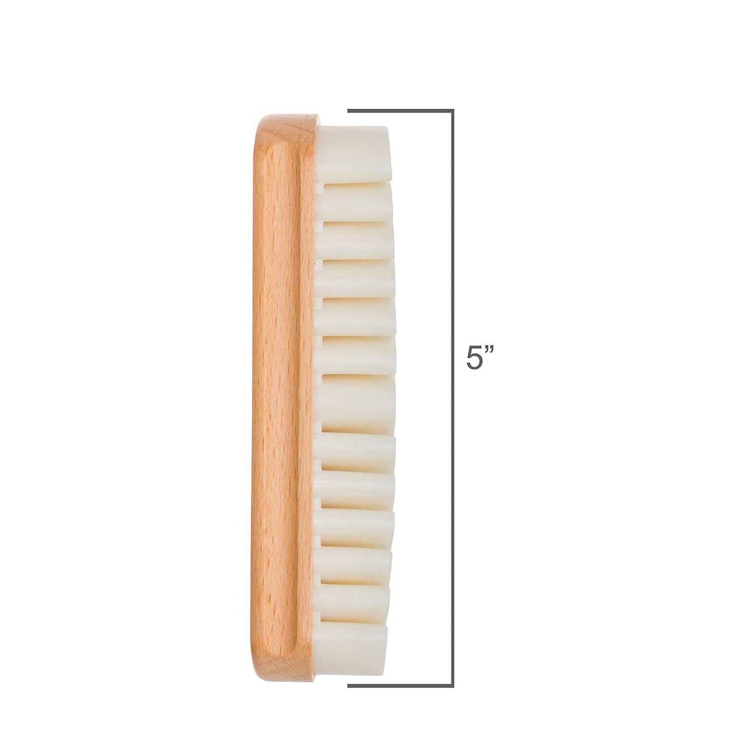 Beechwood Suede Crepe Brush 12cm Natural Rubber Cleaner