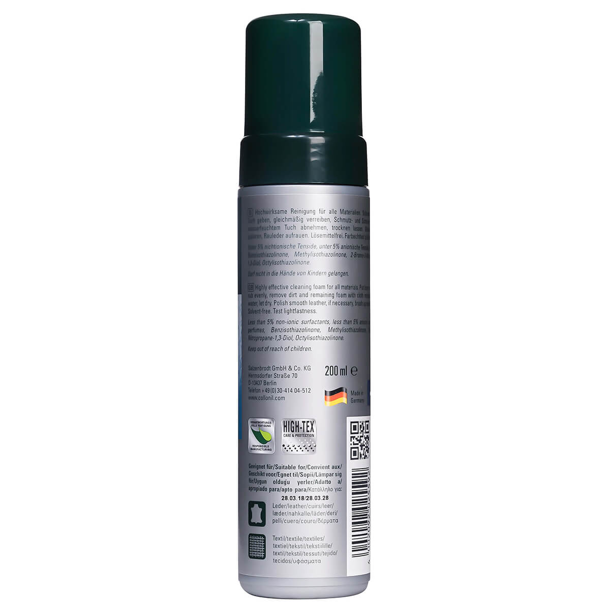Collonil Clean and Care 200ml Foam