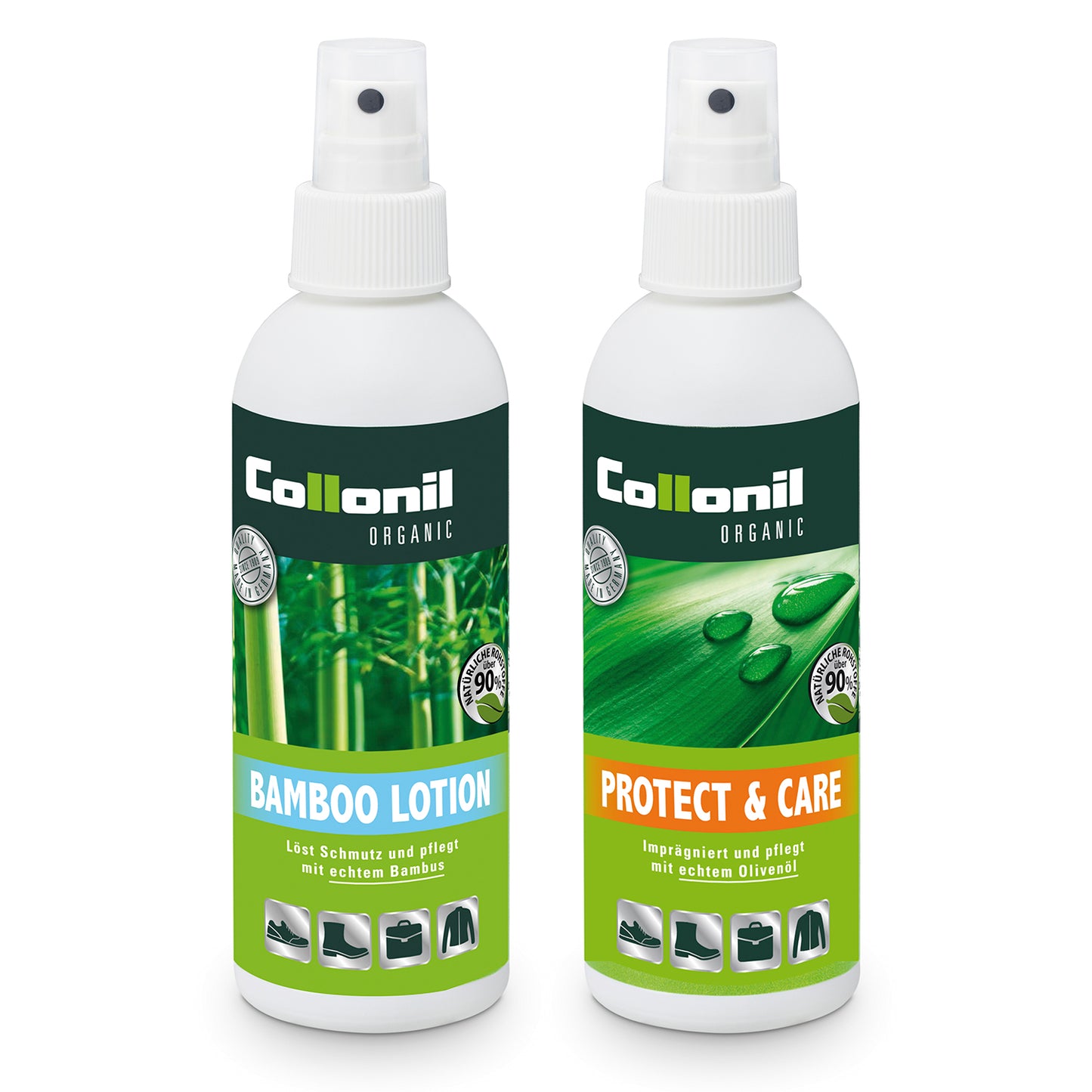 Collonil Organic Set - Protect & Care and Bamboo Lotion 200ml