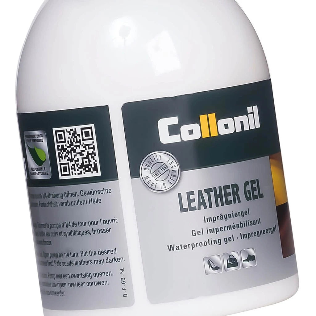 Collonil Leather Gel 230ml Pump + Free Cloth
