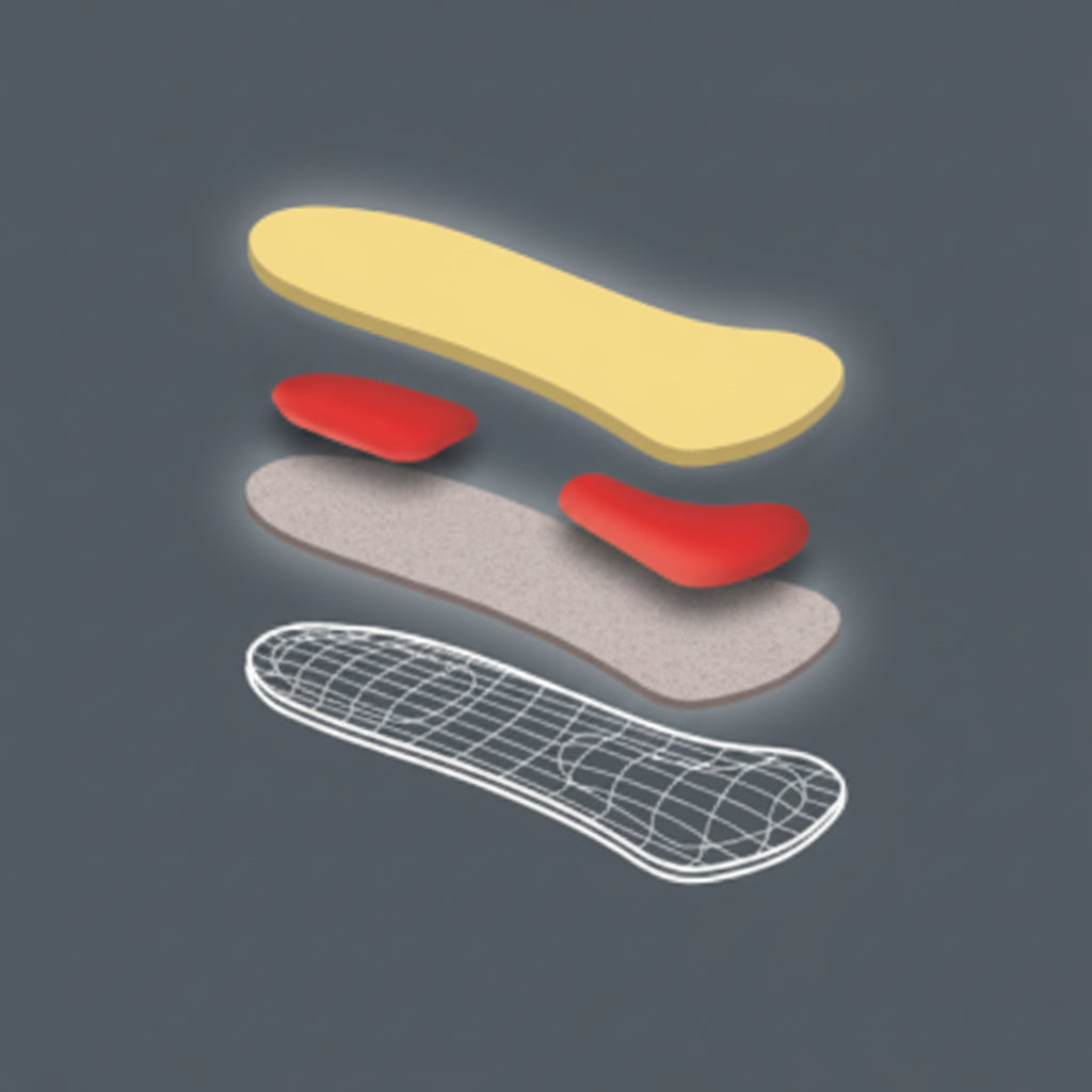 Pedag Comfort 3/4 Leather Insole - Everyday Elegance for Your Shoes