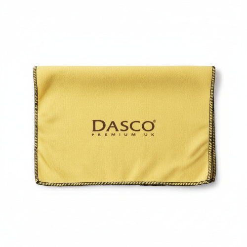Dasco Large Polish Cloth Yellow 38cm x 40cm - High-Quality Cotton