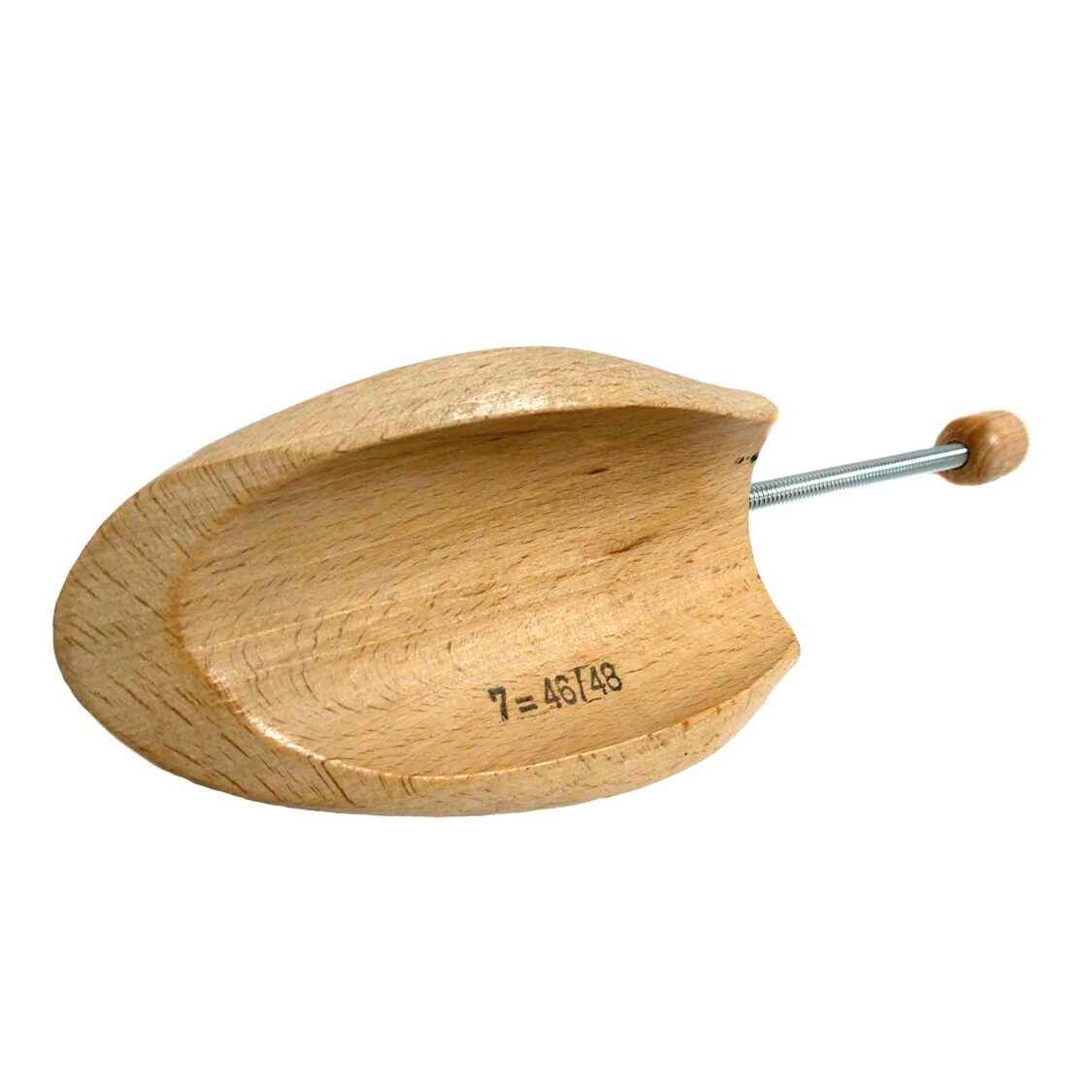 3 Pairs Wooden Shoe Trees with Spiral Spring