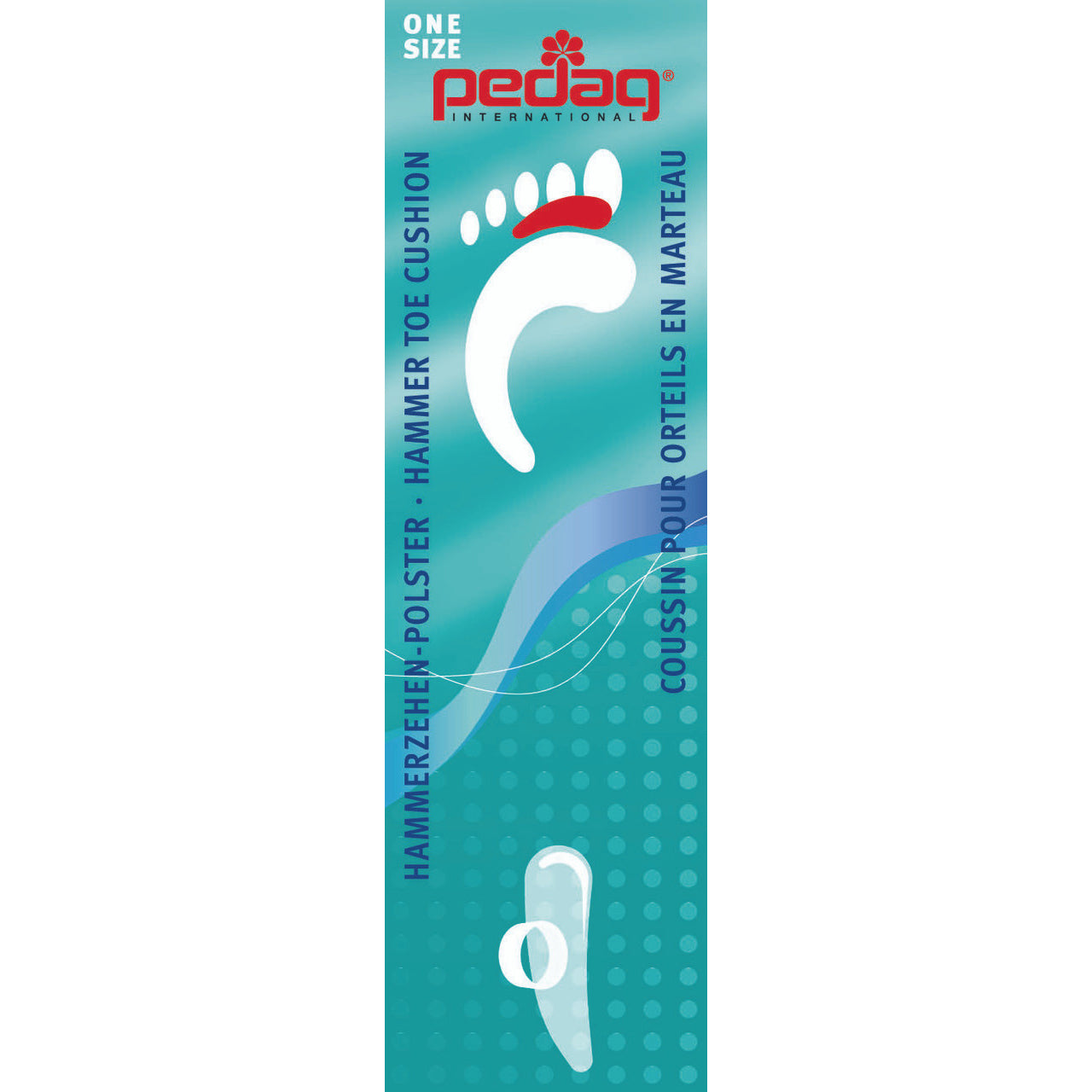 Pedag Hammer Toe Cushion Soft Gel Support