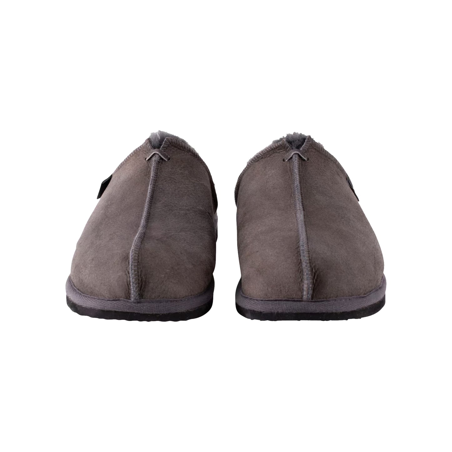 Shepherd of Sweden Hugo Sheepskin Slippers Asphalt