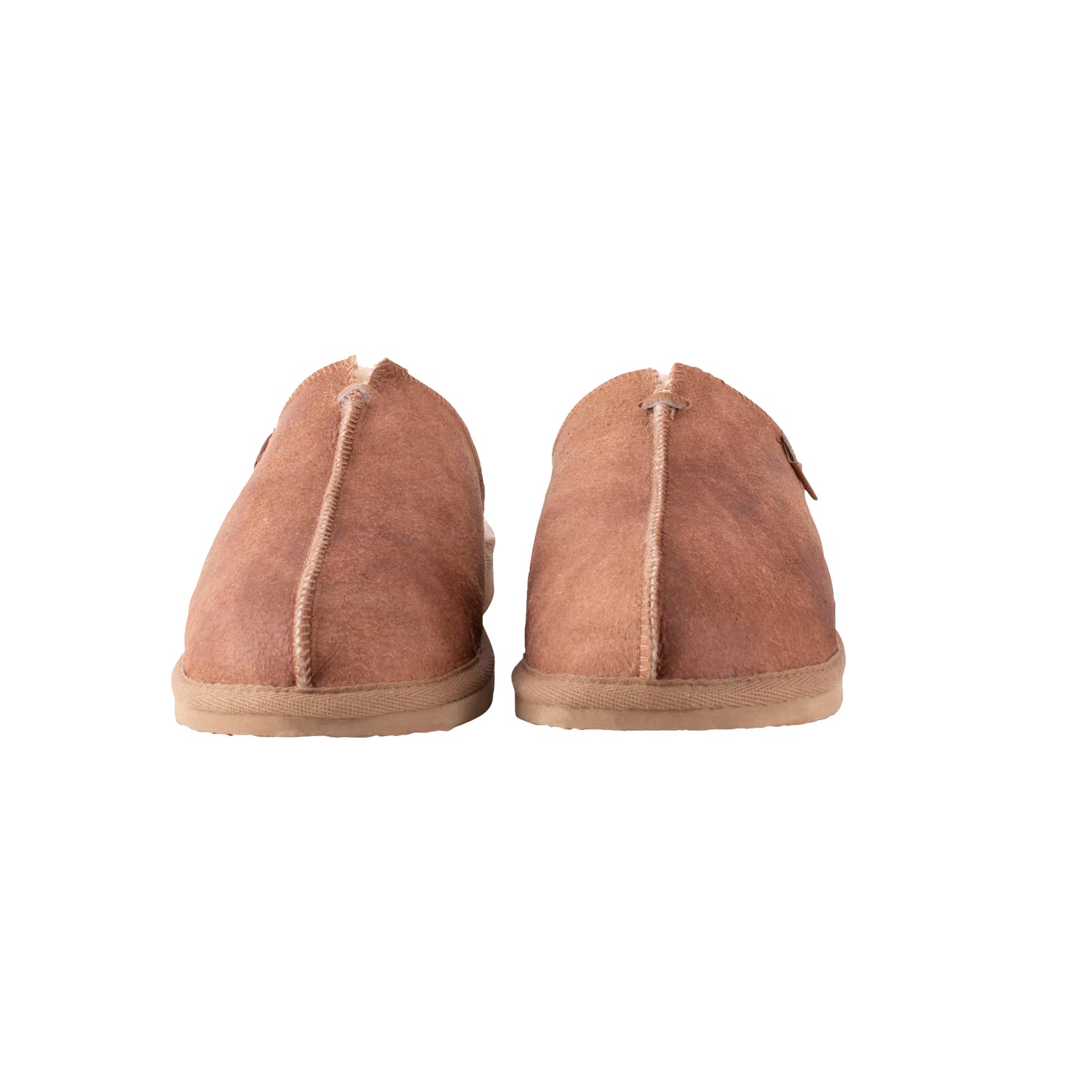 Shepherd of Sweden Karla Sheepskin Slippers Antique Cognac