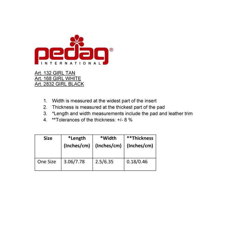 Pedag Girl Anti-Slip Insoles