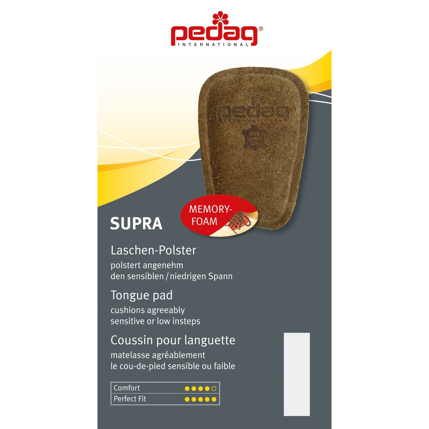 Pedag Supra Tongue Pad Instep Cushion for shoes