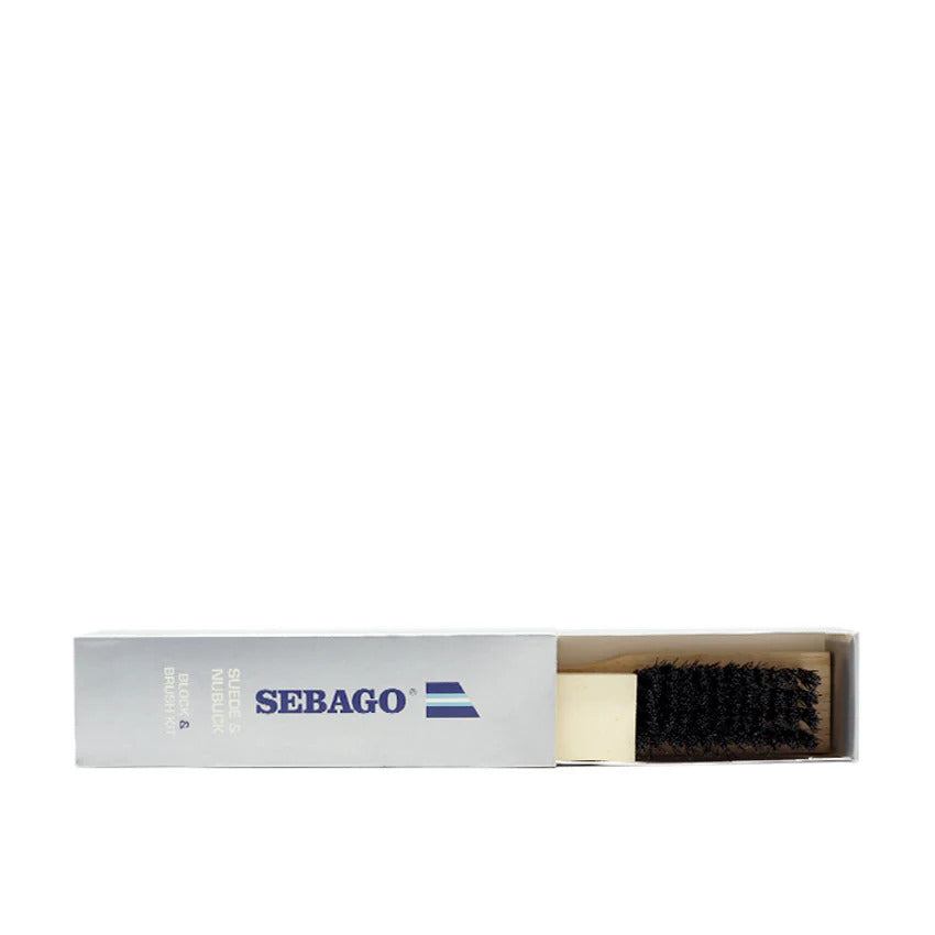 Sebago Suede & Nubuck Cleaning Block & Brush Kit
