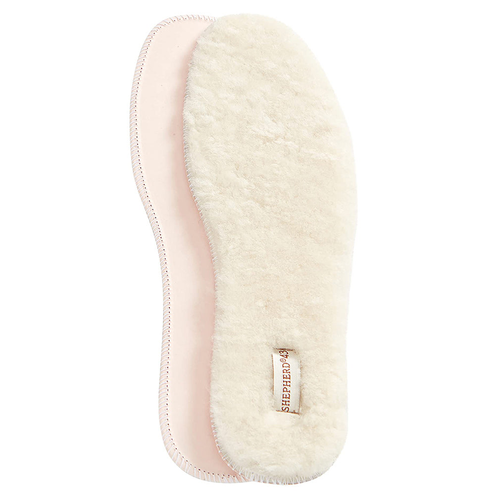 Shepherd of Sweden Real Sheepskin Insole Comfort Fluffy Creme