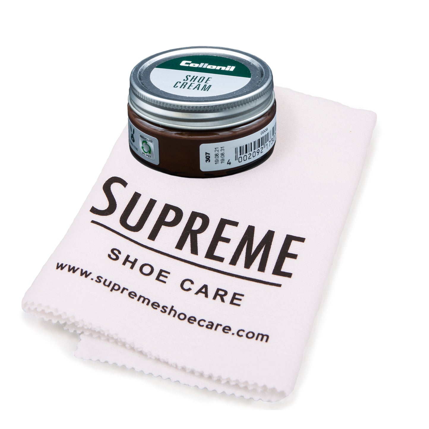 Collonil Shoe Cream Polish 60ml and Supreme Cloth