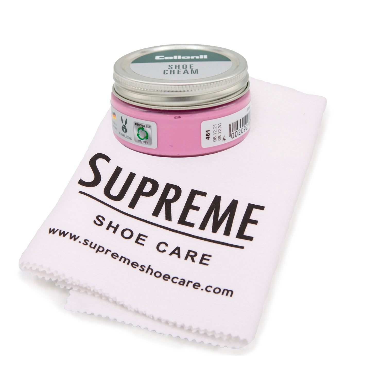 Collonil Shoe Cream Polish 60ml and Supreme Cloth