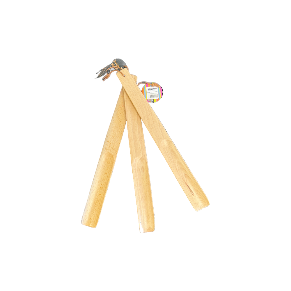 Springyard Beech Wood Shoehorns 38cm 3Pcs