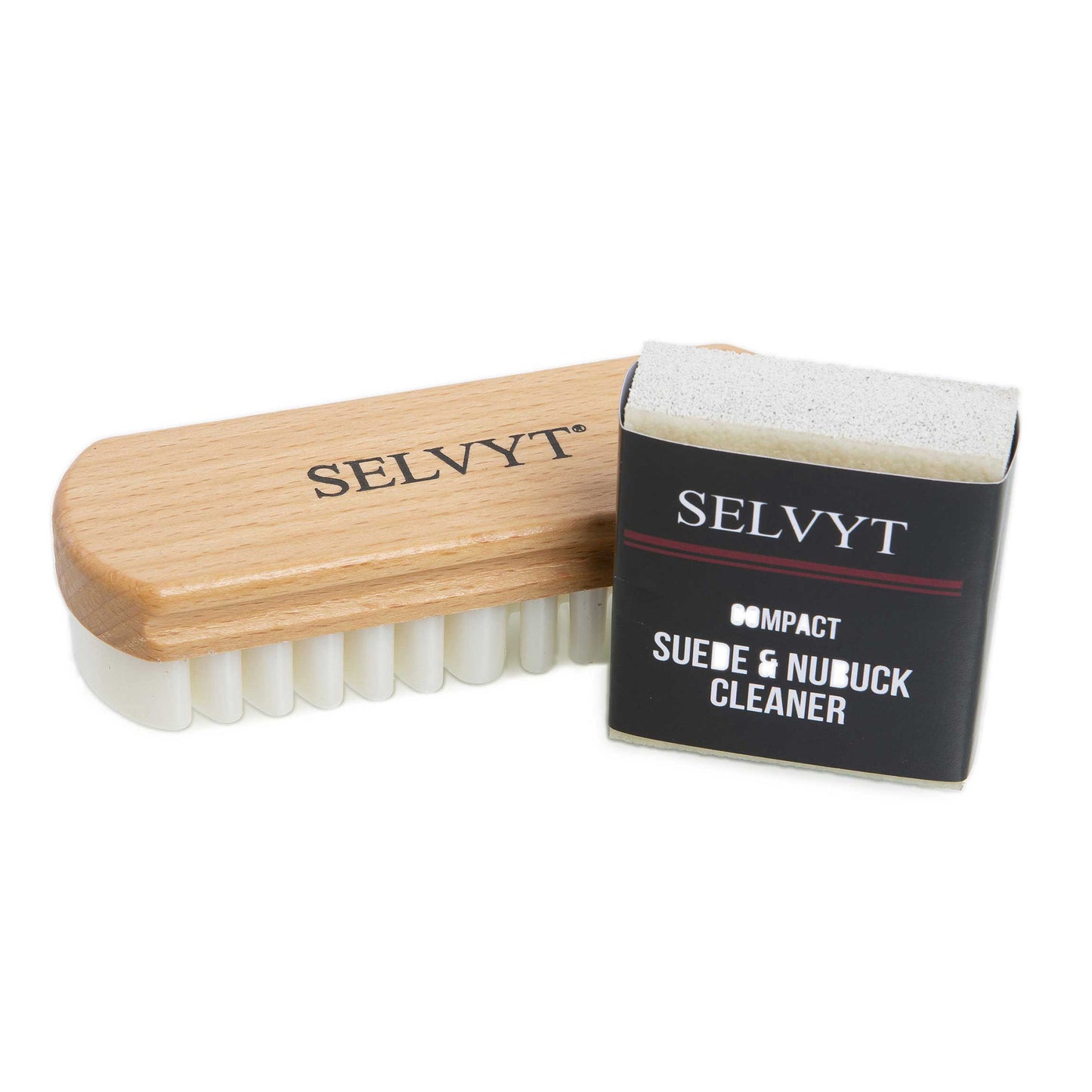 Selvyt Crepe Brush and suede block B102