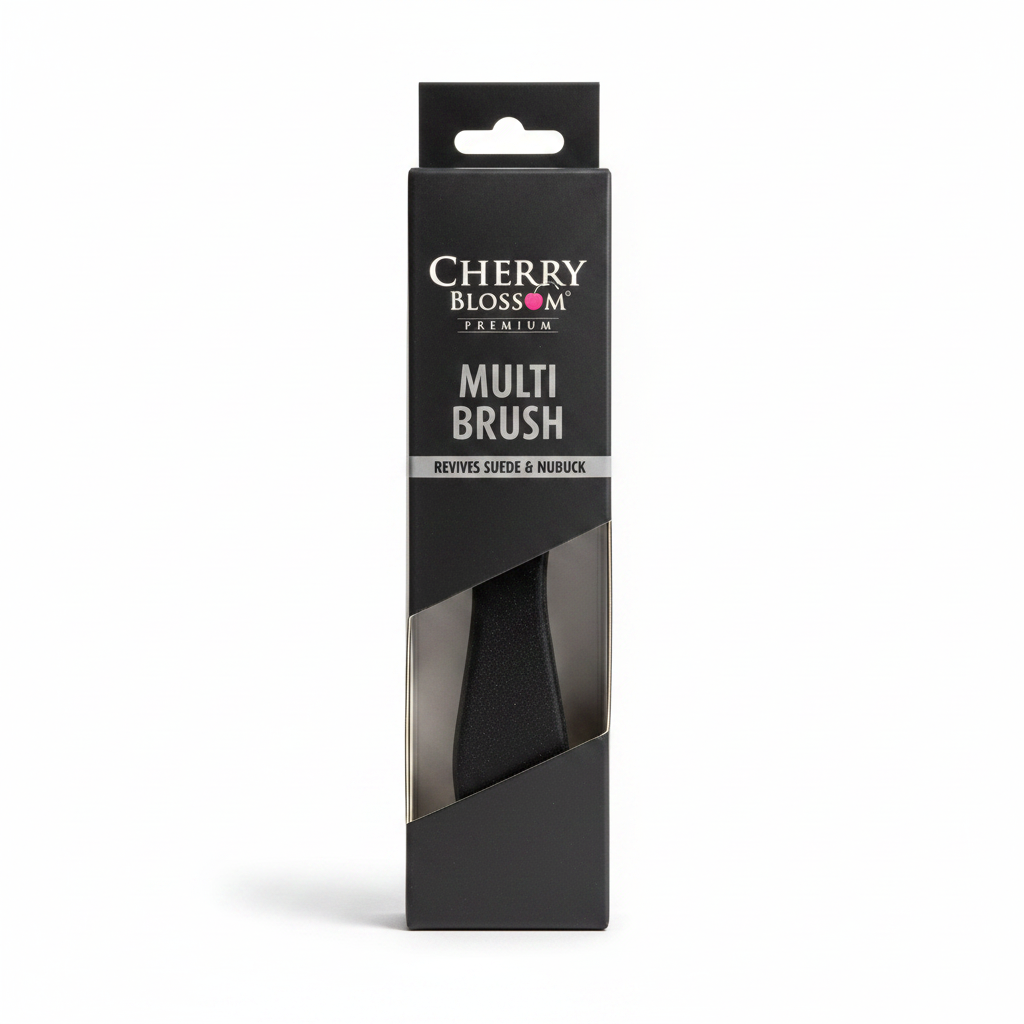 Cherry Blossom Multi Brush Black Dual-Sided Cleaning & Nap Reviving Brush