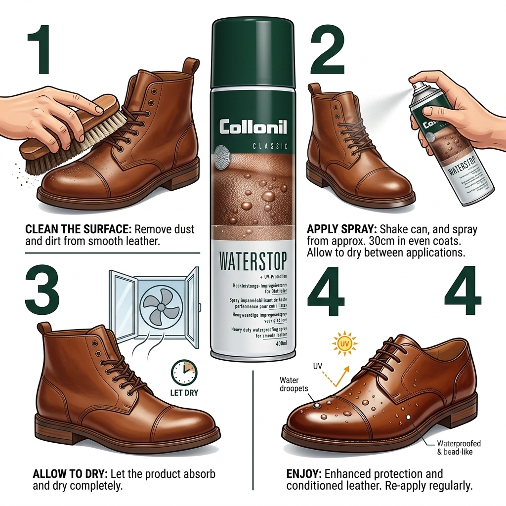 Collonil Waterstop Spray Shoe Treatments