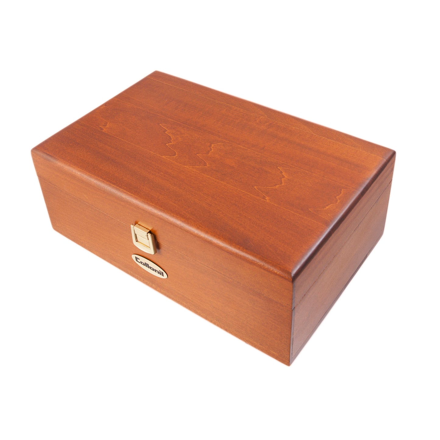 Collonil Luxury Wooden Valet Box for Leather Goods