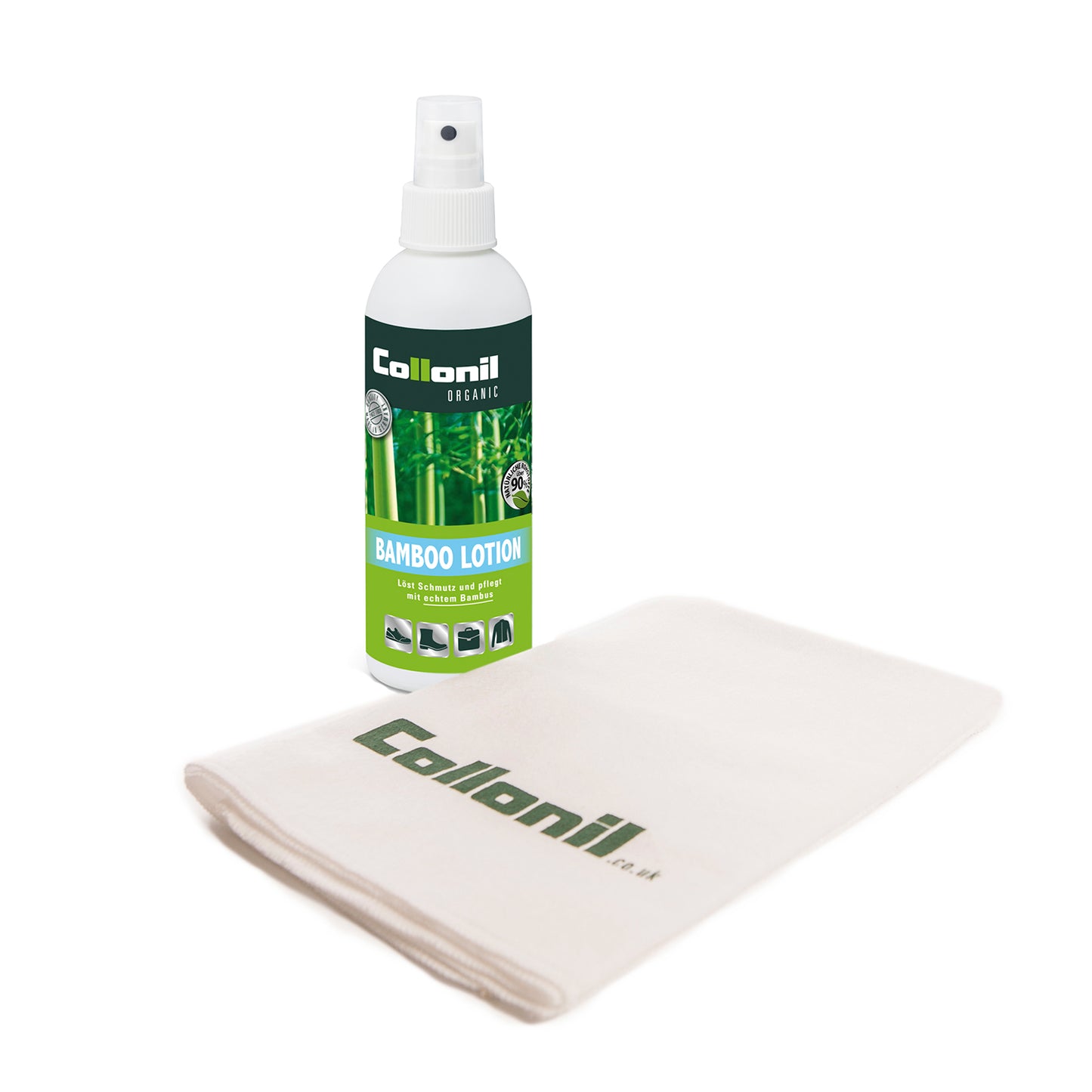 Collonil Organic Bamboo Lotion 200ml with Cloth