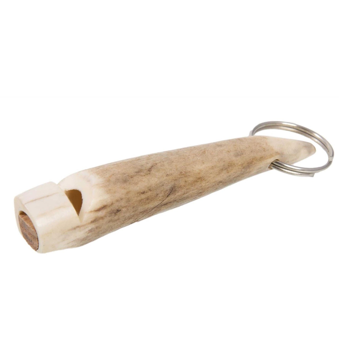 Abbeyhorn Stag Antler Keyring Whistle - Authentic & Stylish Gift