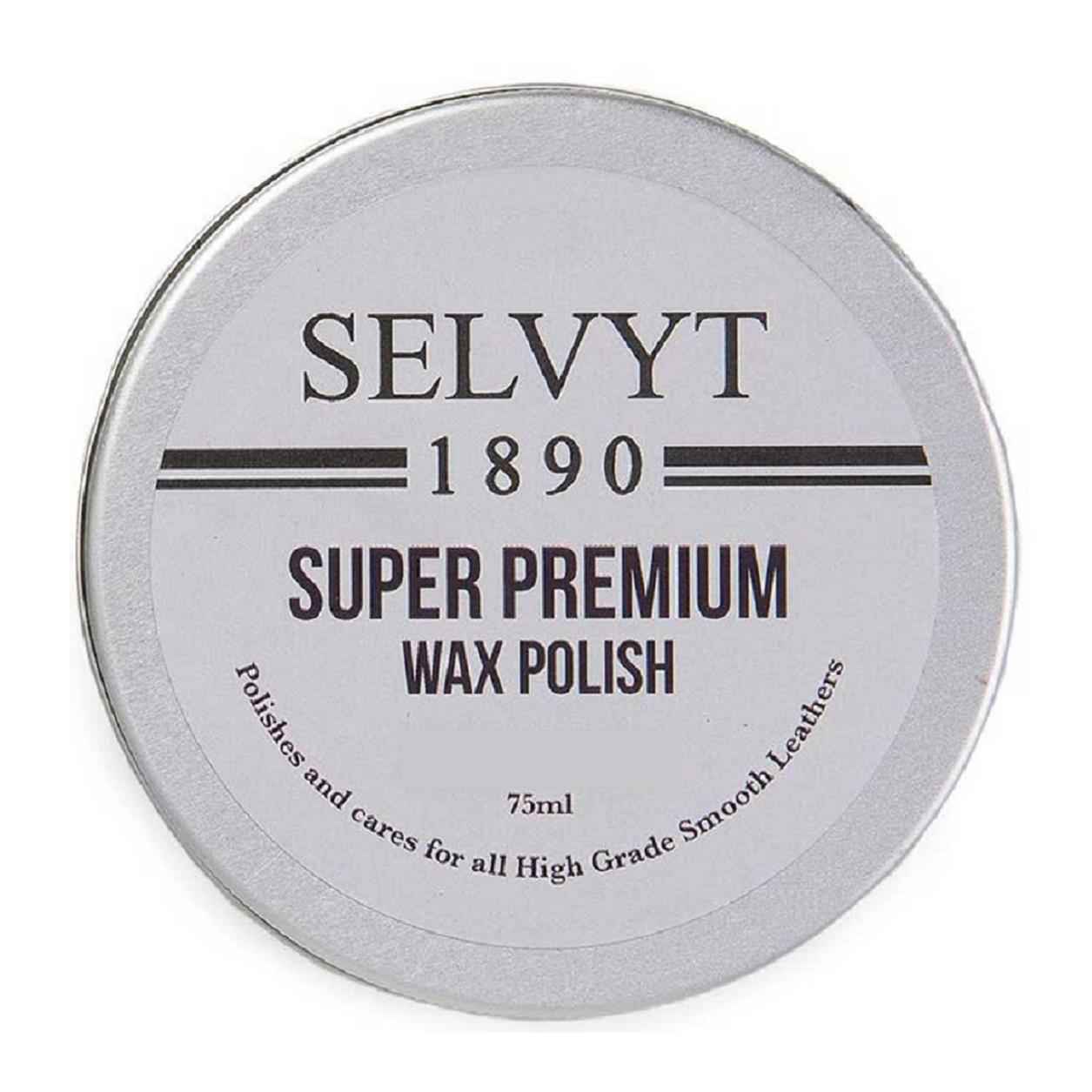 Selvyt 1890 Super Premium Wax Polish 75ml