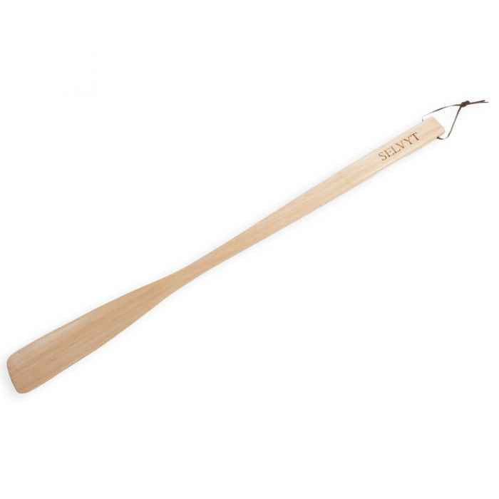 Selvyt 54cm Beech coloured Wooden Shoe Horns X10