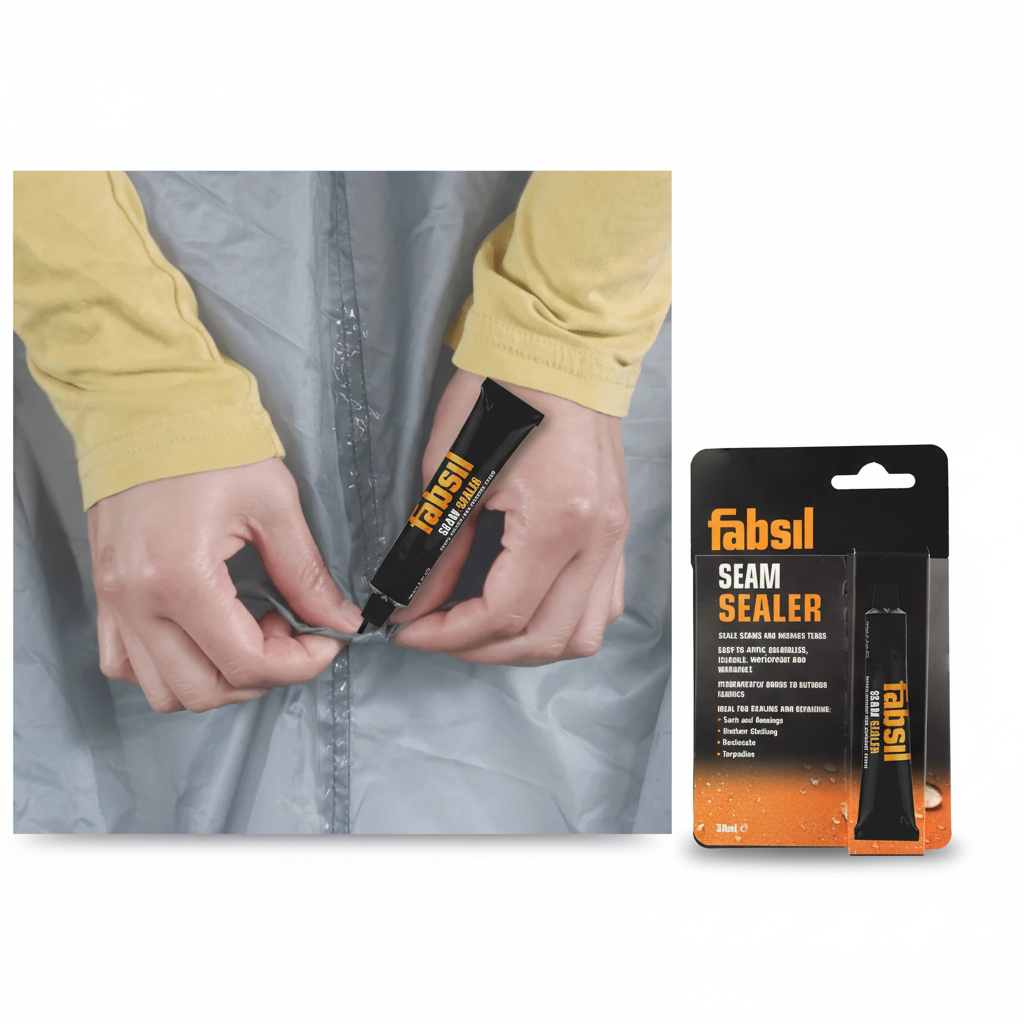 Fabsil Seam Sealer 30ml - Waterproof Seam Sealant & Tear Repair