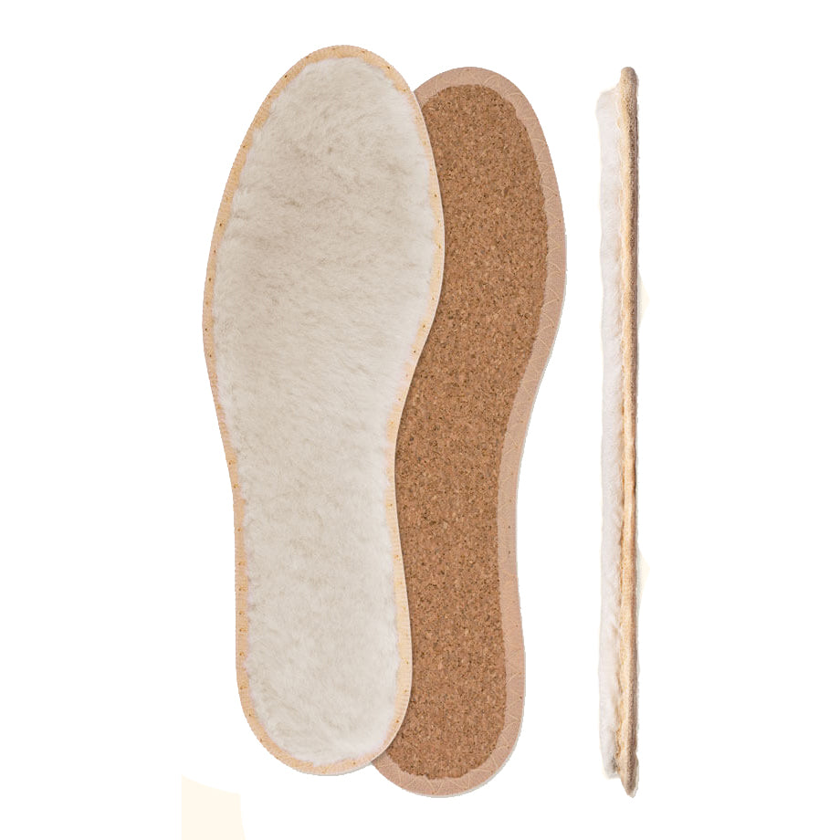 Pedag Pascha Genuine Sheepskin, Shearling Insole with Natural Cork Insulation