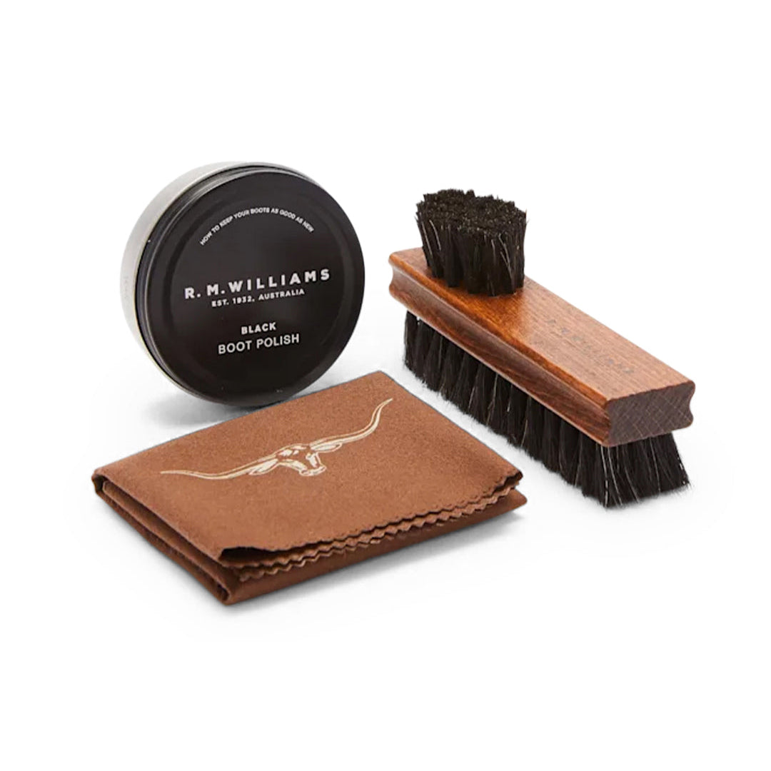 R.M.Williams Mini Travel Care Kit Leather Bag