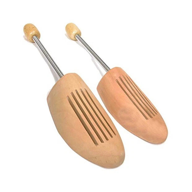 Deluxe Beech Shoe Trees Adjustable Wooden Shoe Shapers