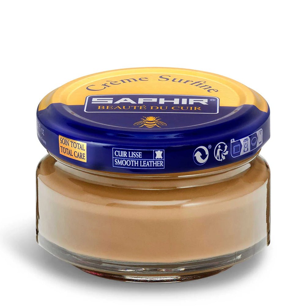 Saphir Beaute du Cuir Cream Surfine Shoe Polish 50ml Jar