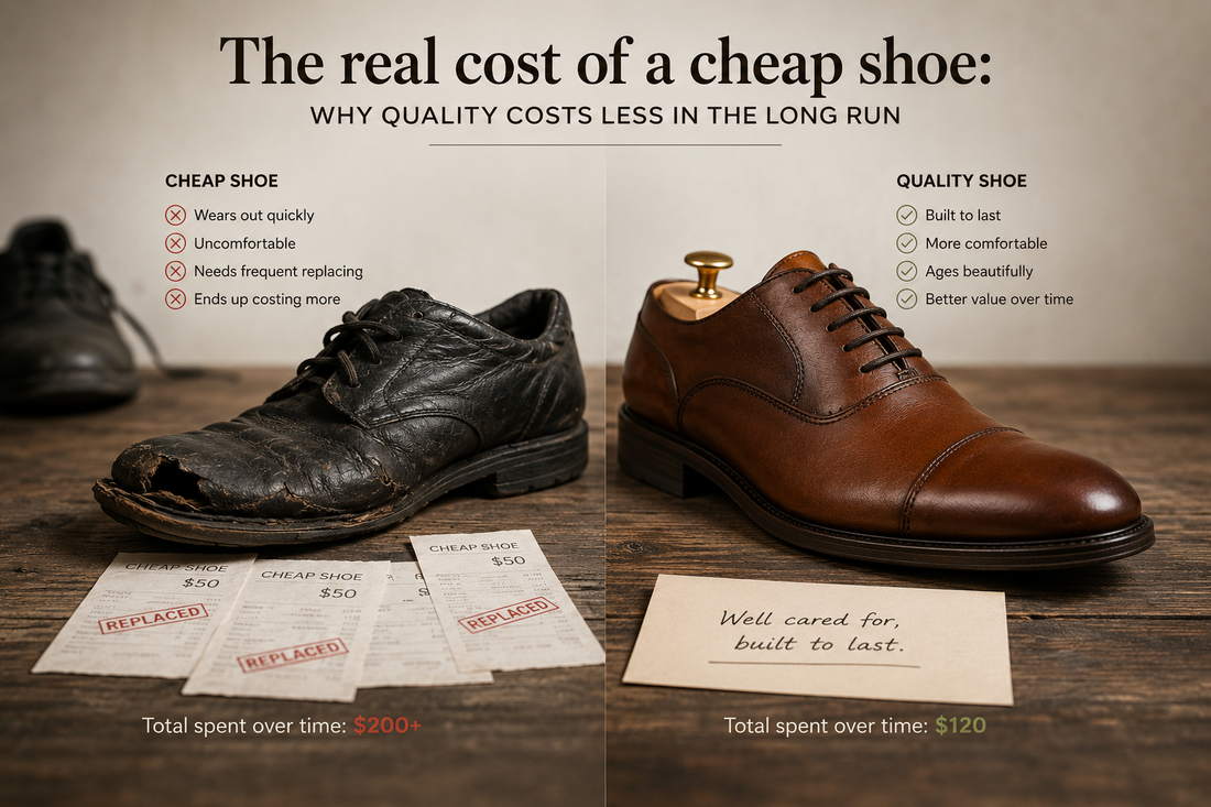 The real cost of a cheap shoe: why quality costs less in the long run