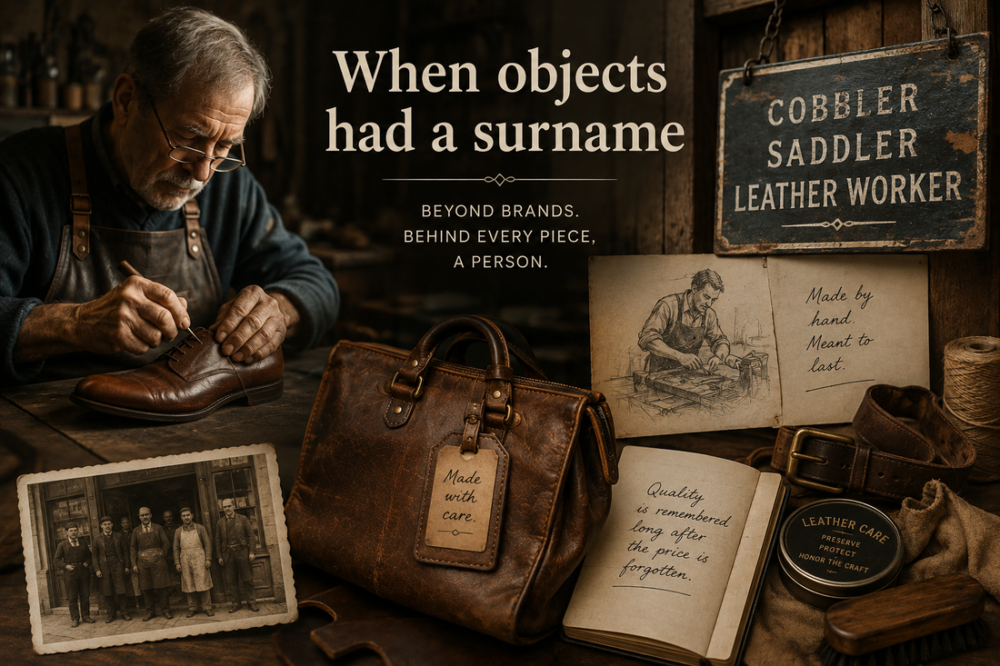 When objects had a surname