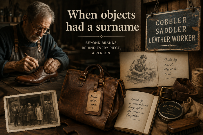 When objects had a surname