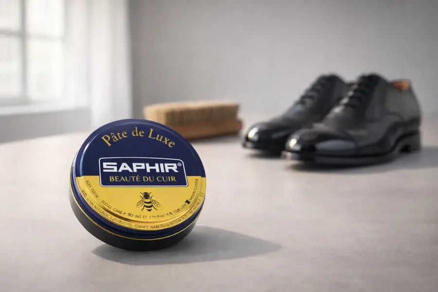 I Used Saphir Pâte de Luxe for a Mirror Shine and Now My Toe Caps Are Basically Confidence