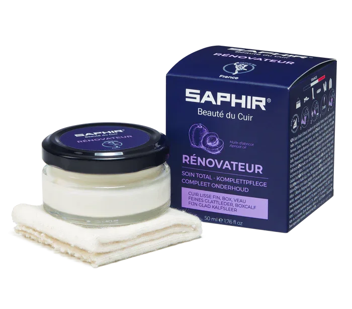 Saphir Beaute du Cuir Renovator Cream+Cloth