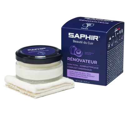 Saphir Beaute du Cuir Renovator Cream+Cloth