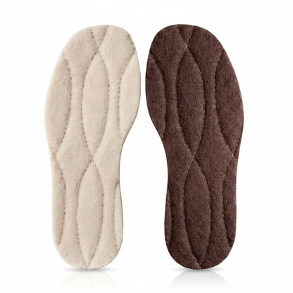 Pedag Keep Warm Wool Cork Insole - 100% Wool & Natural Comfort