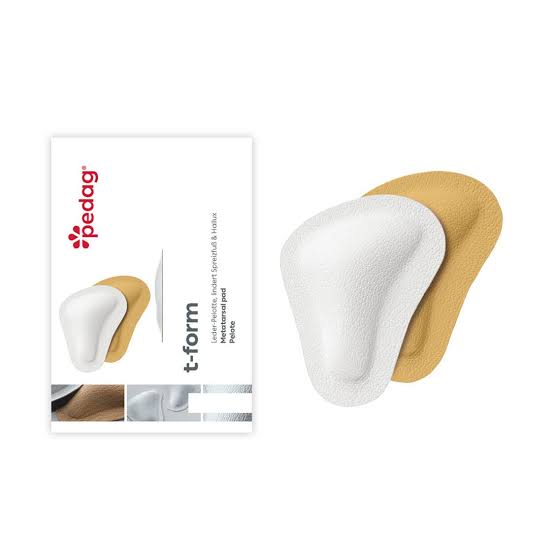 Pedag T-Form Metatarsal Pad Supports Cushions for Arch Relief