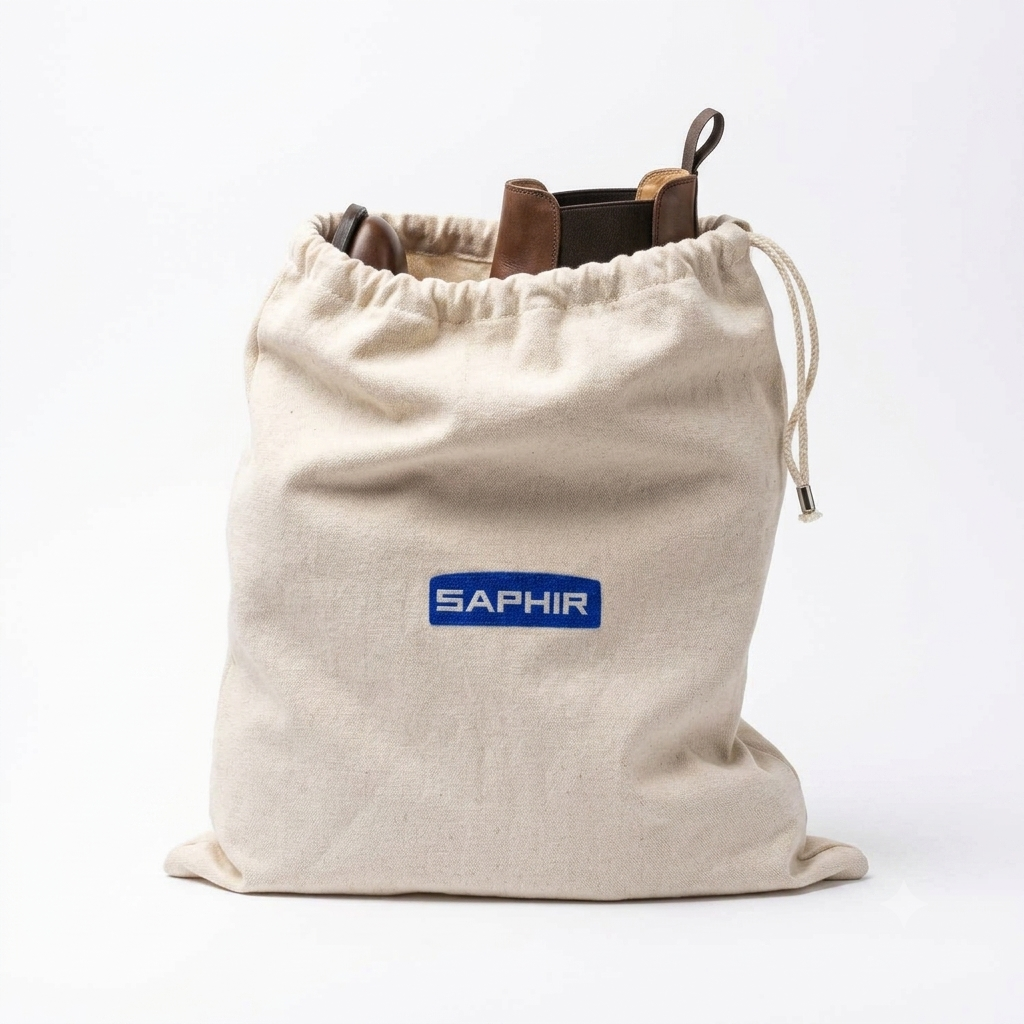 Saphir Cotton Boot Bag Premium Protection Beaute du Cuir Cotton