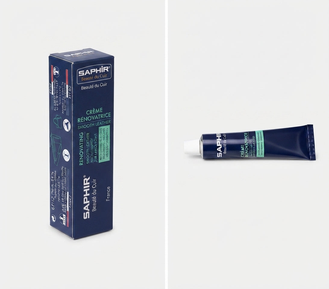 Saphir Creme Renovatrice 25ml Tube for Leather Care and Restoration