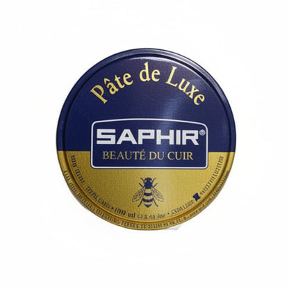 Saphir Wax Polish Pâte de Luxe 100 ml | High-Shine for Smooth Leather