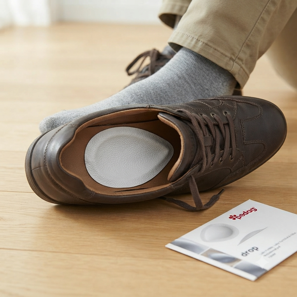 Metatarsal Pad Pedag Drop - Leather Support for Splayfoot in Shoes and Boots